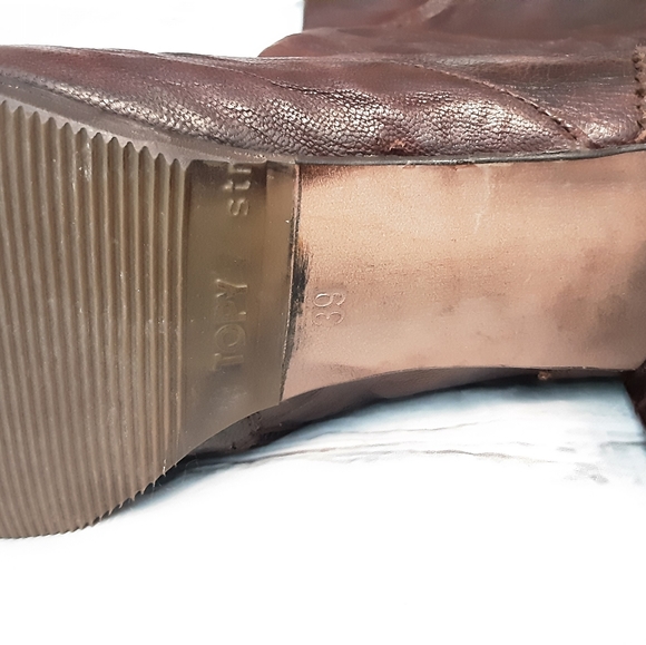 MATERIA PRIMA BY GOFFREDO FANTINI CUSTOM TALL LEATHER BOOTS - Picture 11 of 14